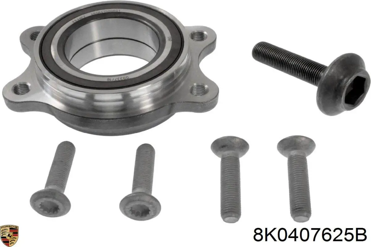 Купити 8K0407625B Porsche Підшипник маточини передньої/задньої