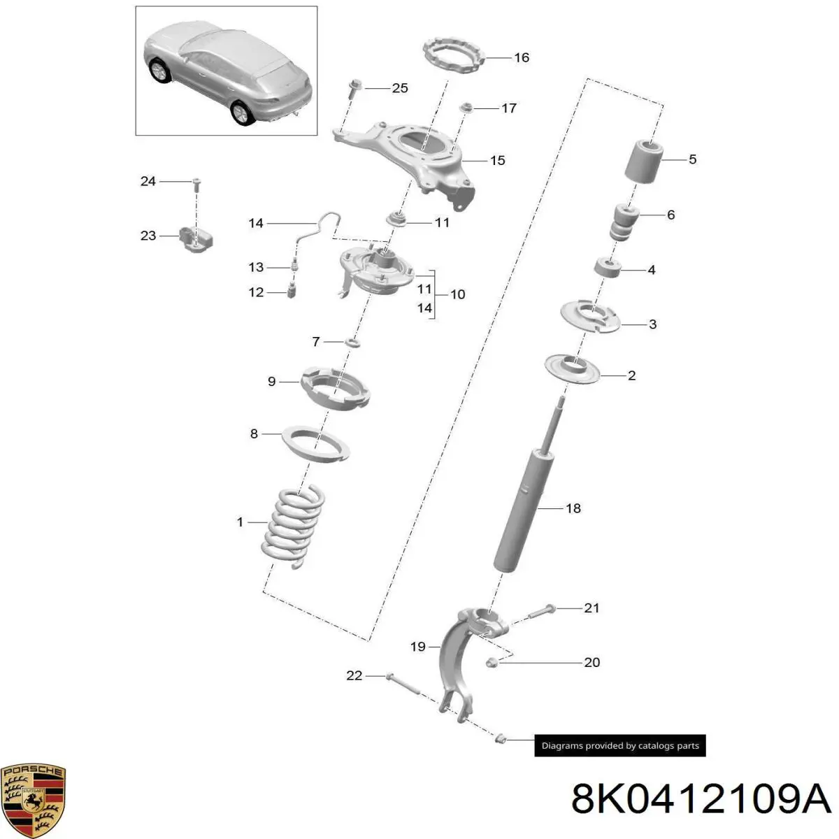 Проставка (гумове кільце) пружини передньої, нижня Vika 44121786201 ціна, від 3.84 USD