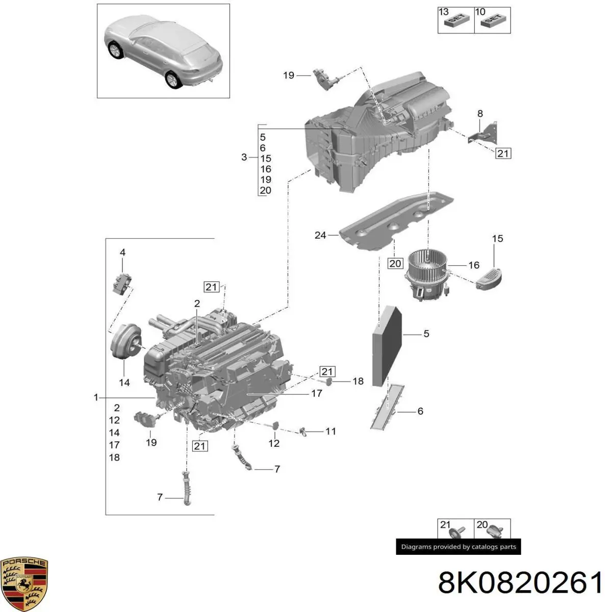 VAG 8K0820261