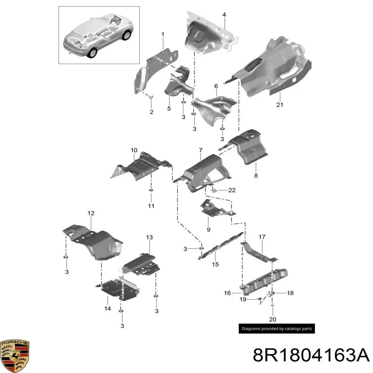  VAG 8R1804163A ціна, від 13.84 USD
