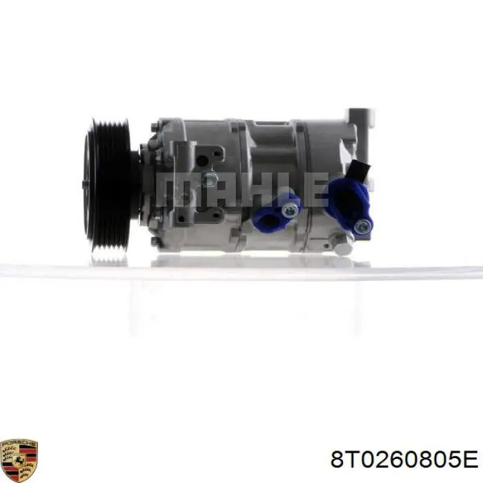 Компресор системи кондиціювання Porsche 8T0260805E ціна, від 223.41 USD