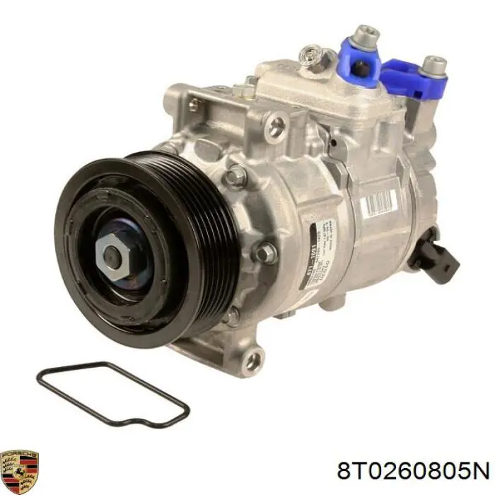 Компресор кондиціонера 8T0260805N Porsche