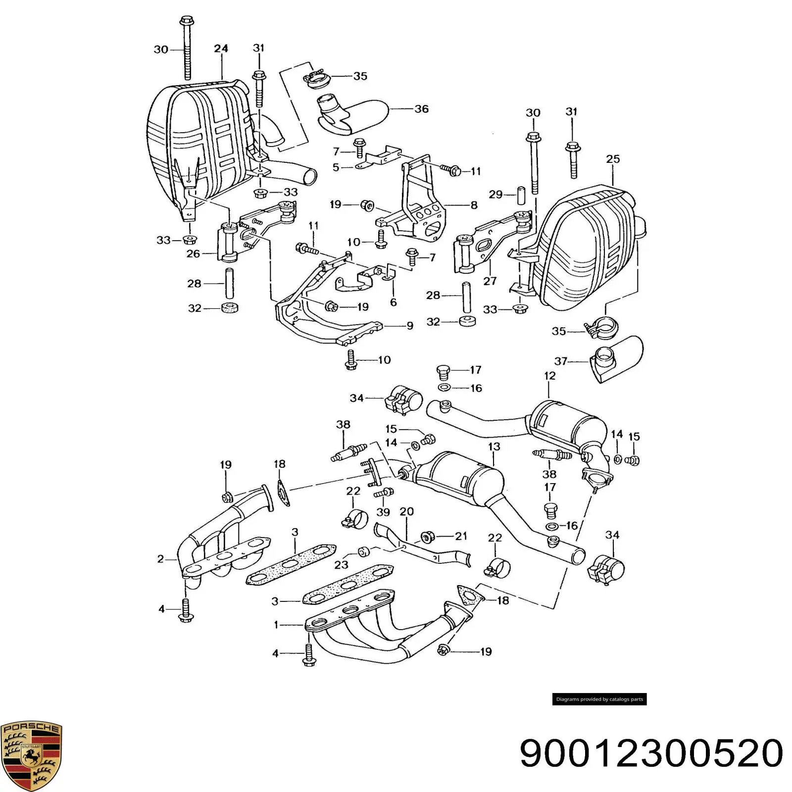  Porsche 90012300520 ціна, від 1.67 USD