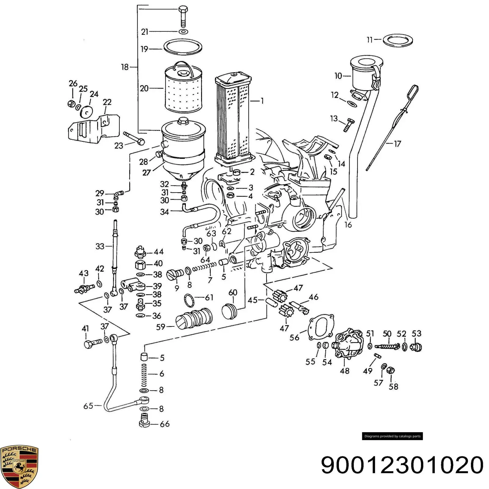  90012301020 Porsche