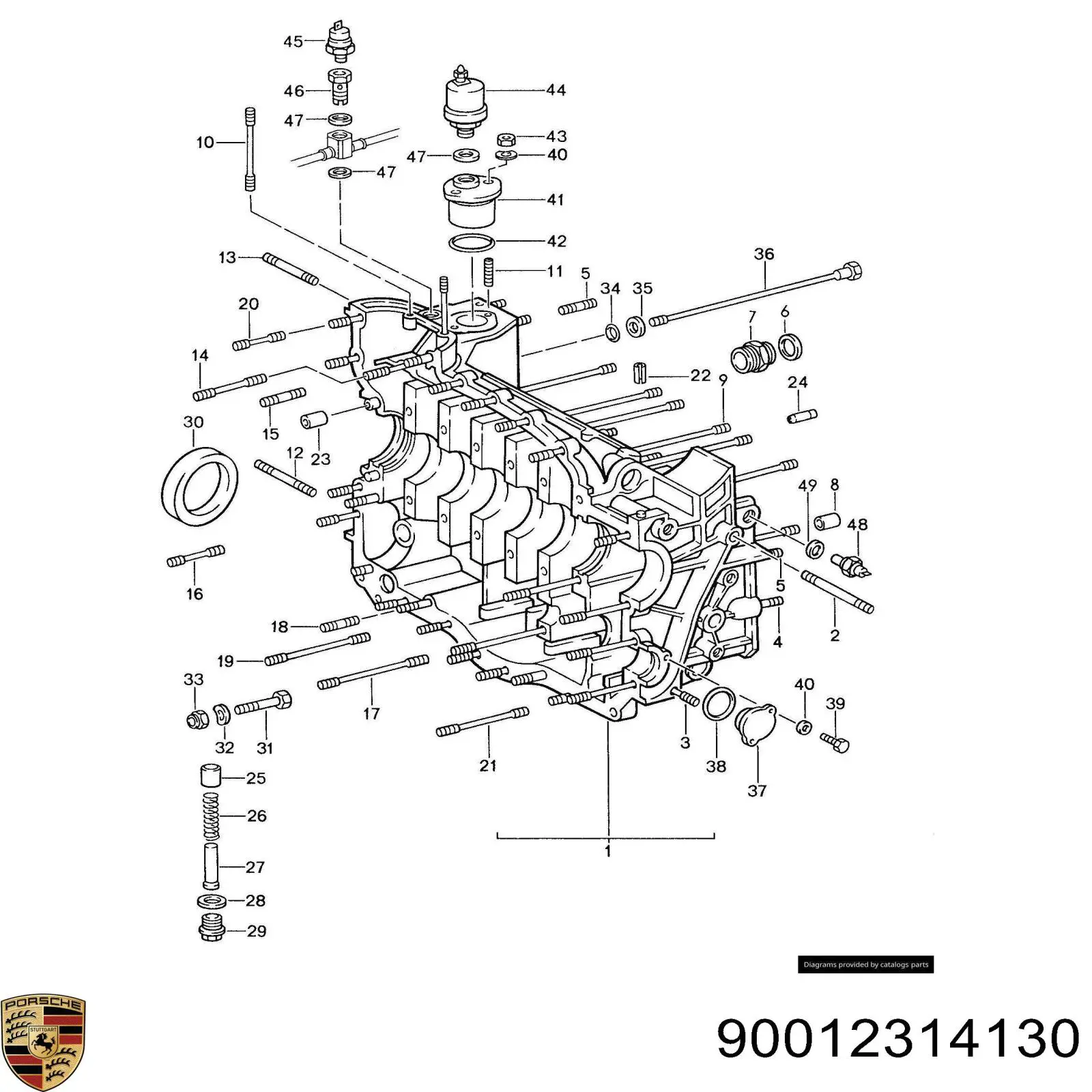  Porsche 90012314130 ціна, від 2.88 USD