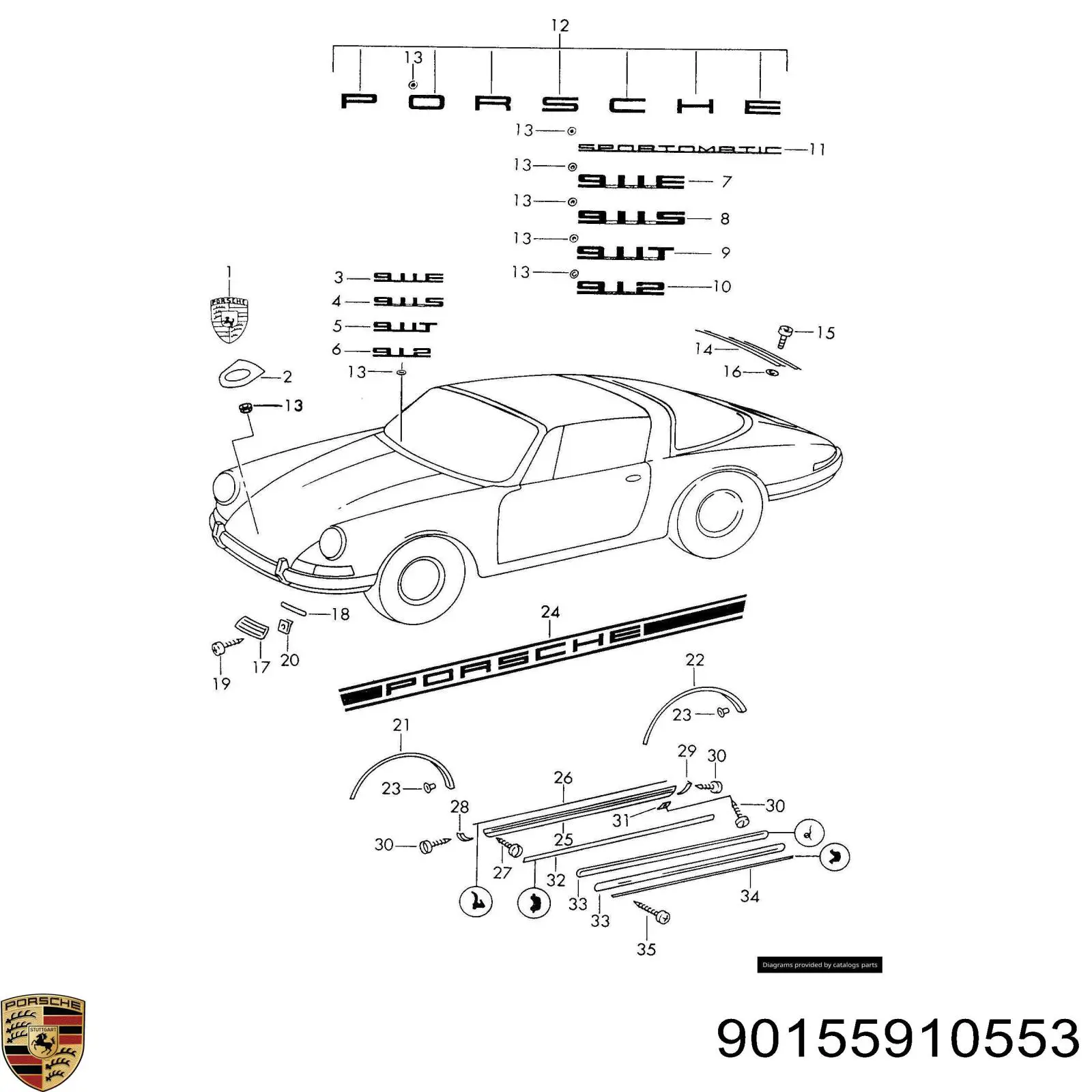 90155910553 Porsche 