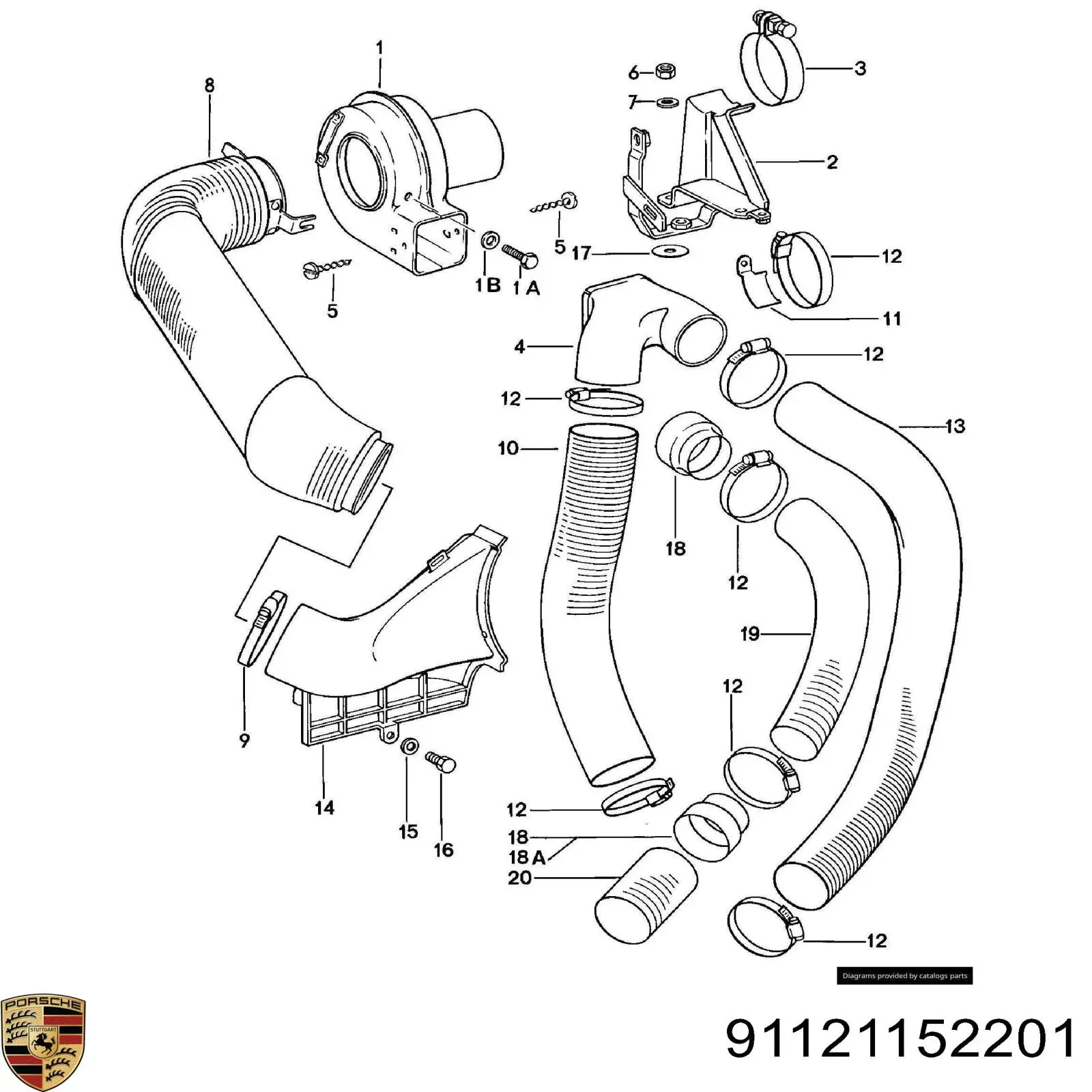  91121152201 Porsche