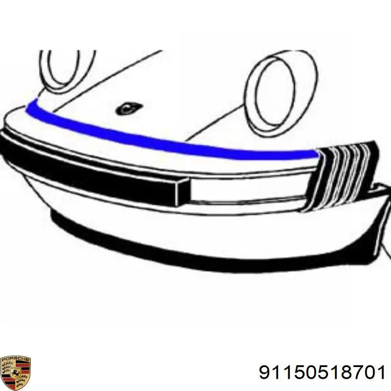  91150518701 Porsche