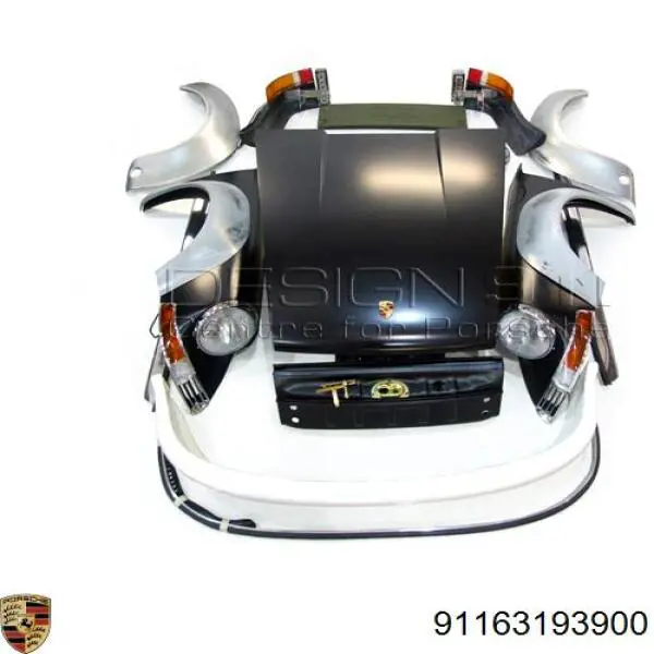 Ліхтар задній лівий Porsche 91163193900