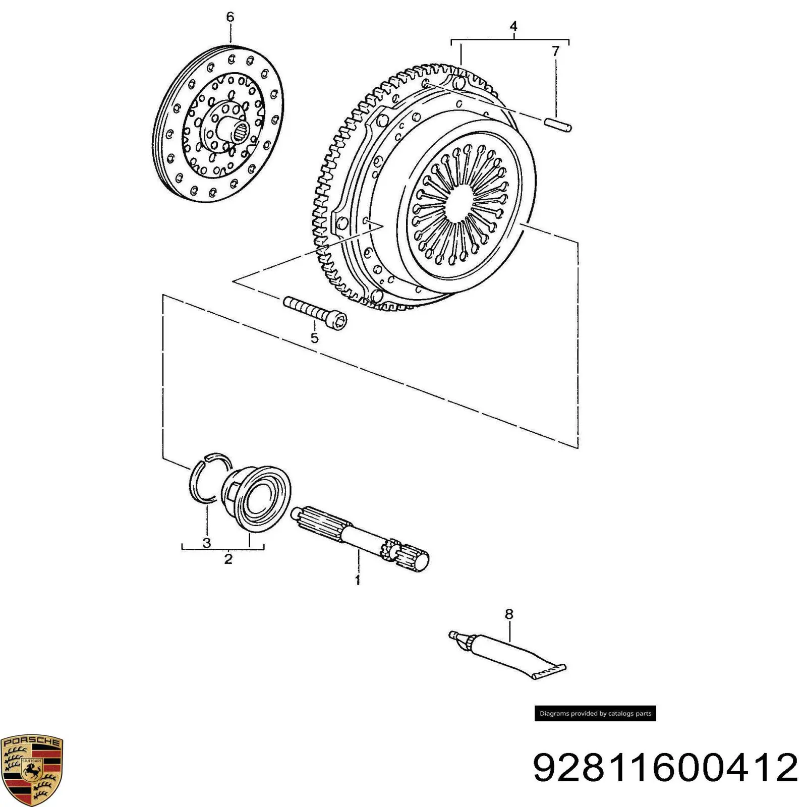 3082176032 Sachs Натискний диск зчеплення