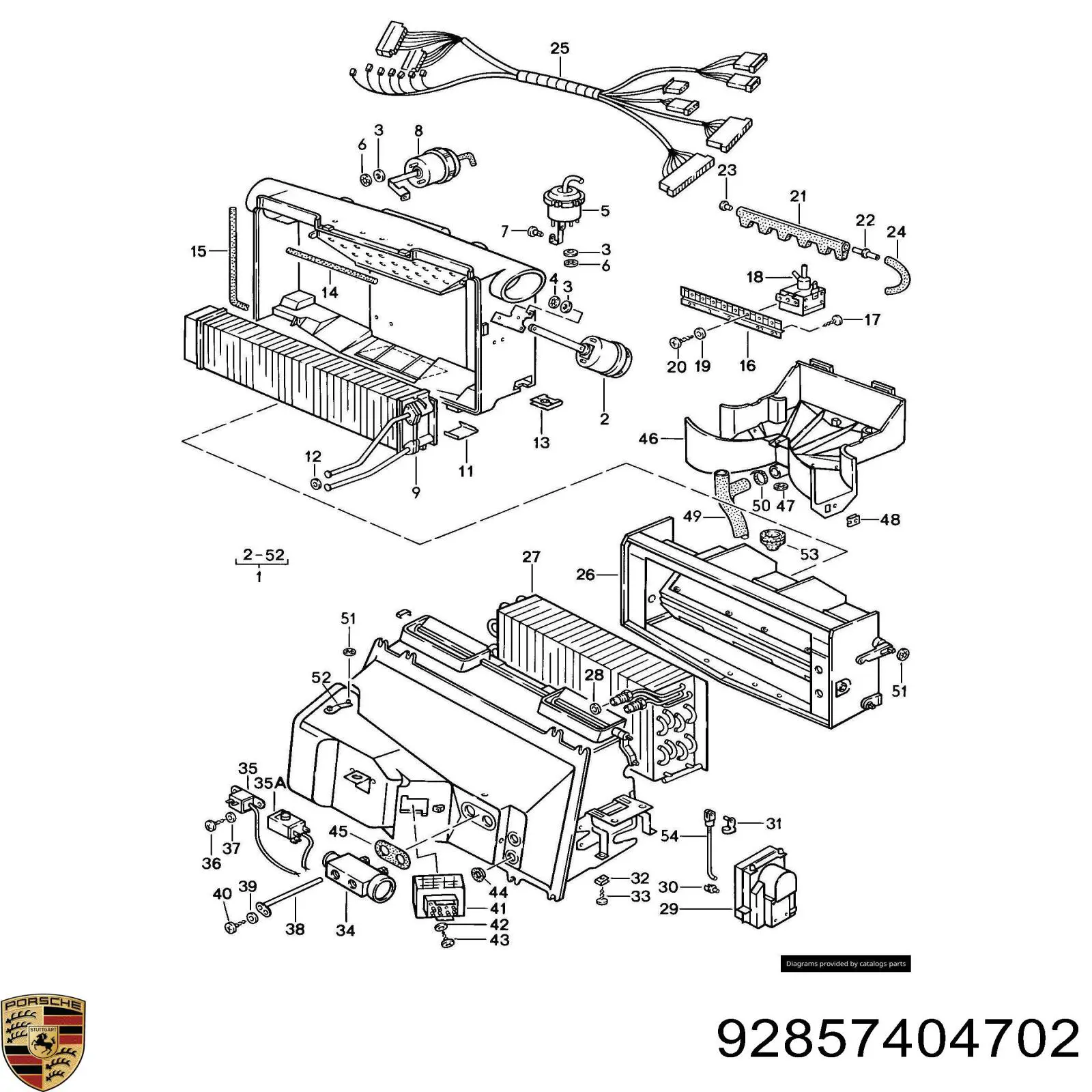  Porsche 92857404702 ціна, від 772.18 USD