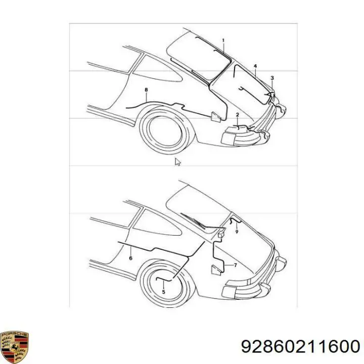 Котушка запалювання 92860211600 Porsche