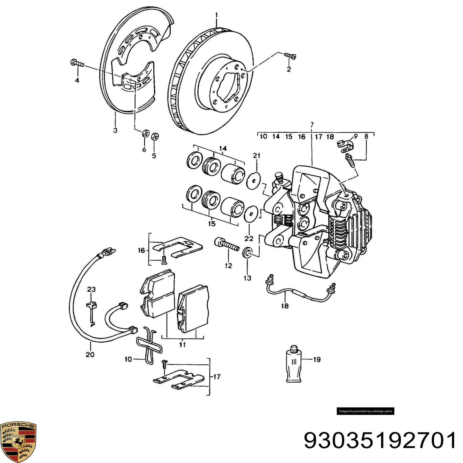  93035192701 Porsche