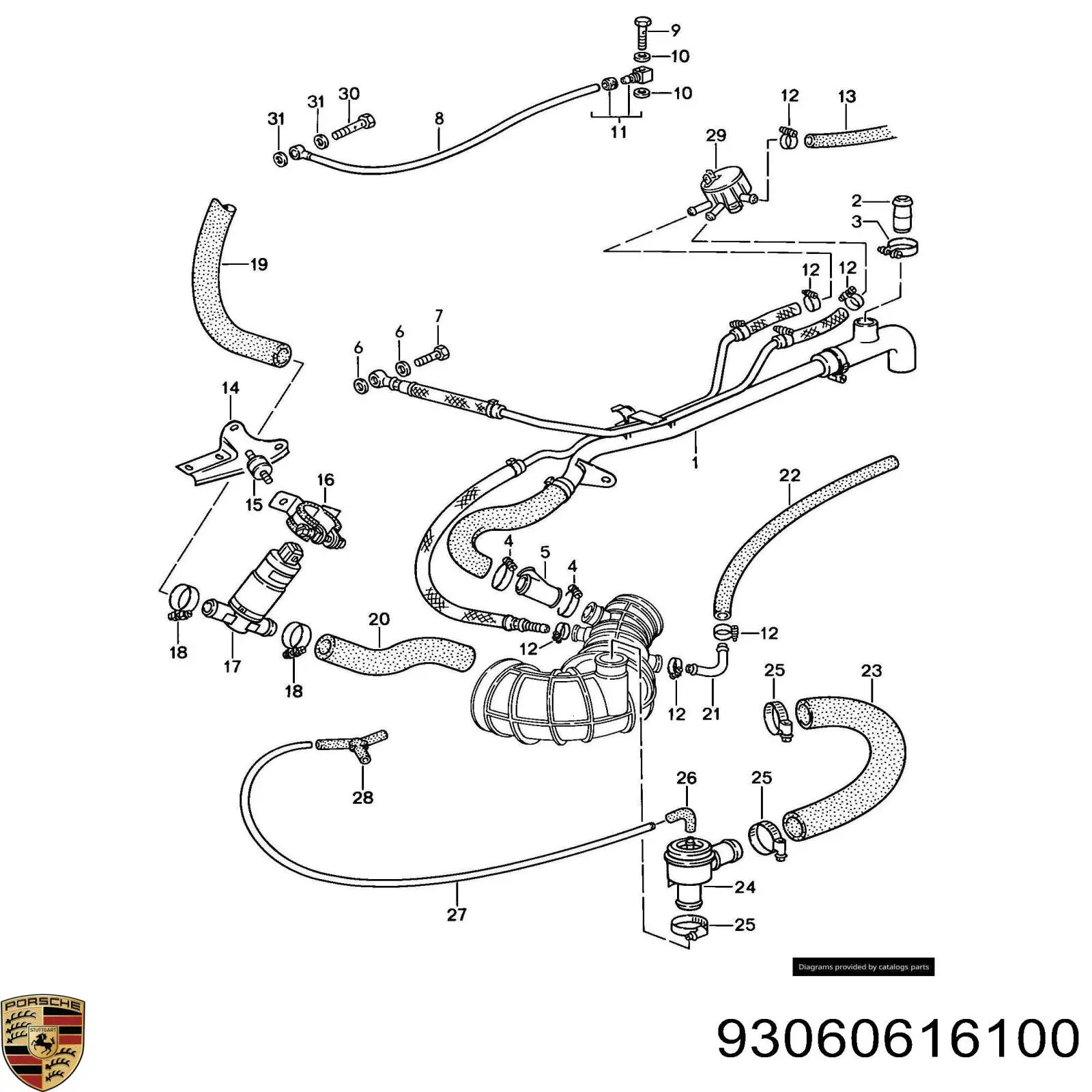 93060616100 Porsche РХХ