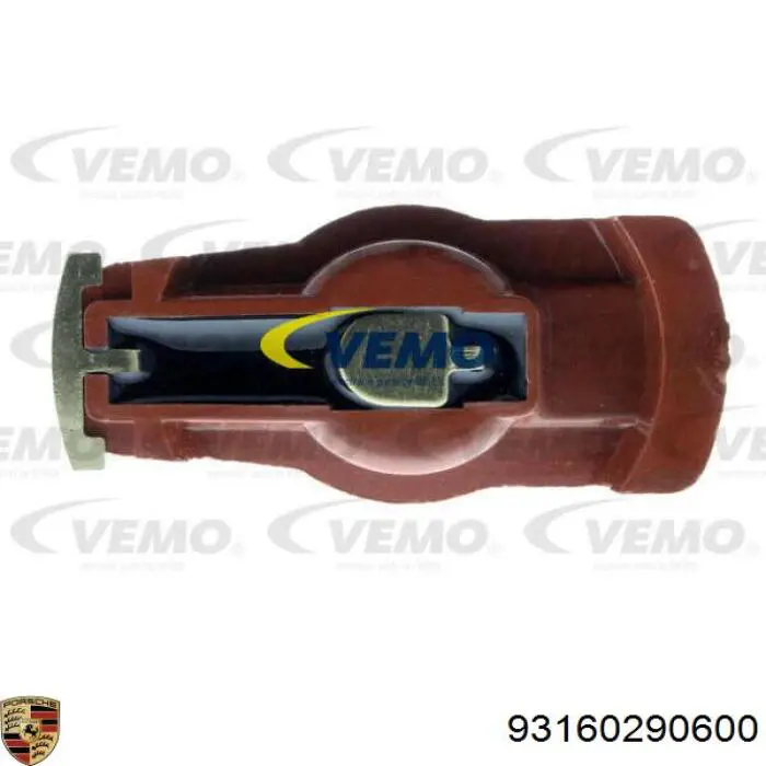 Бігунок (ротор) розподільника запалювання Porsche 93160290600