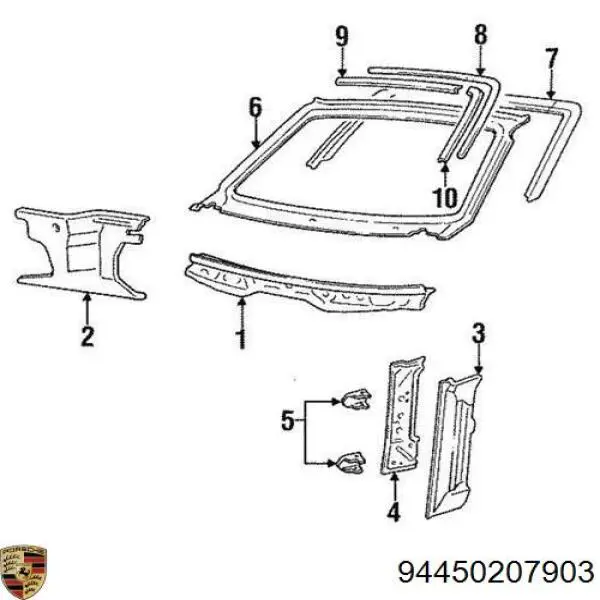  Porsche 94450207903 ціна, від 626.25 USD