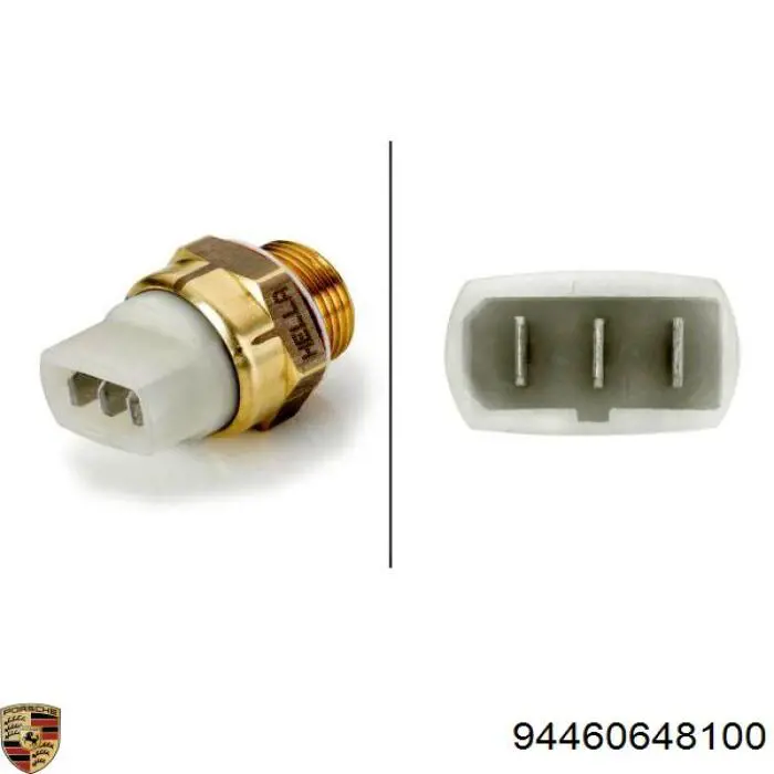 Купити 126415 Peugeot/Citroen Датчик включення вентилятора