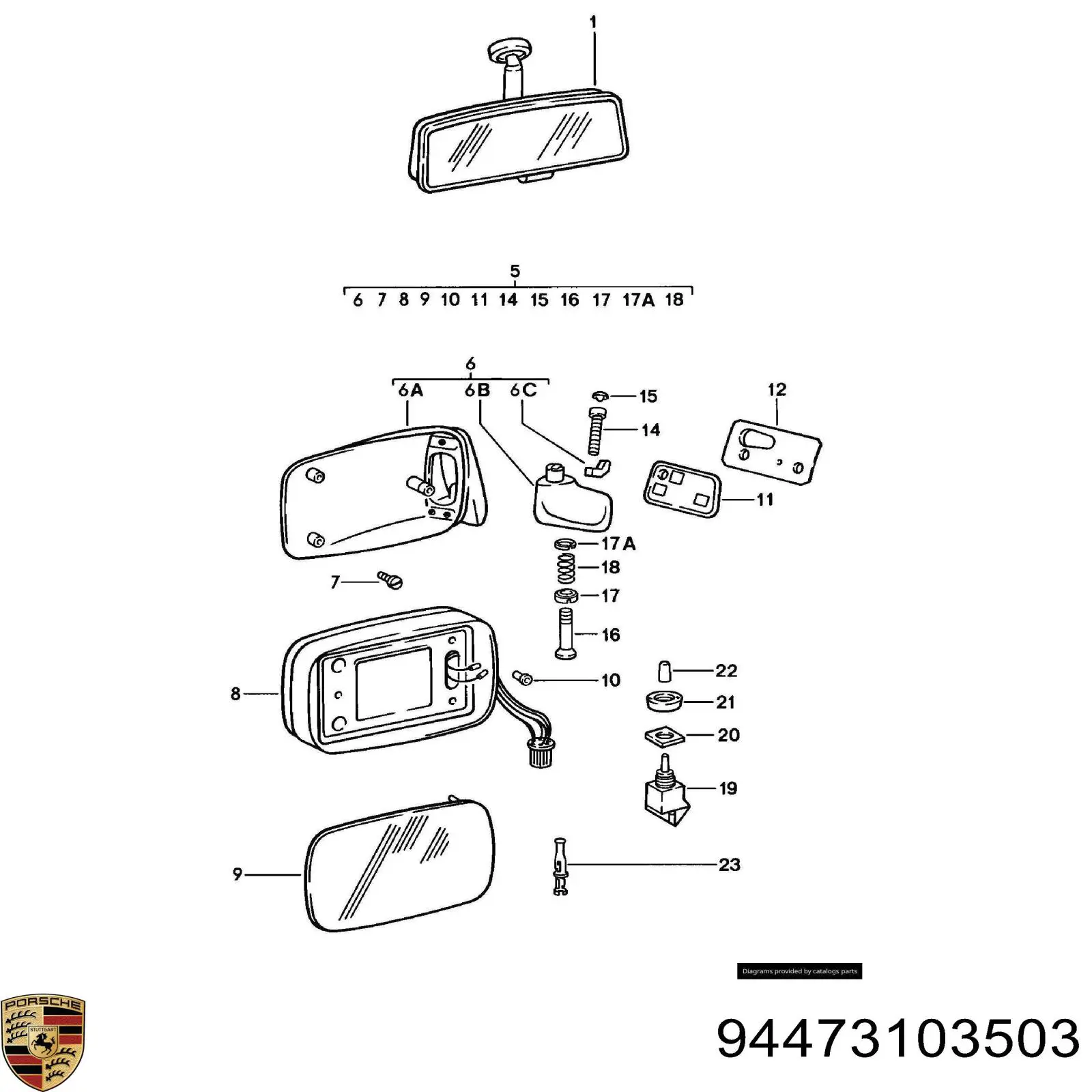  94473103503 Porsche