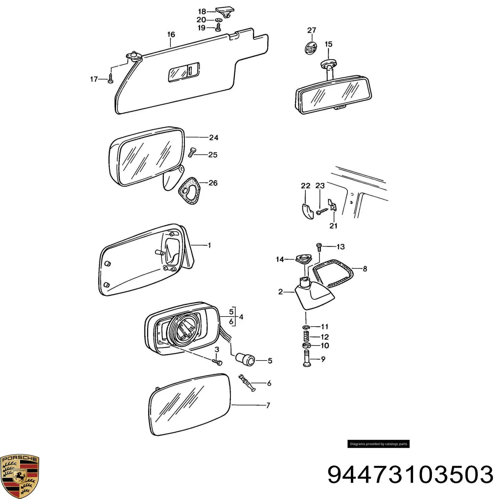 94473103503 Porsche 