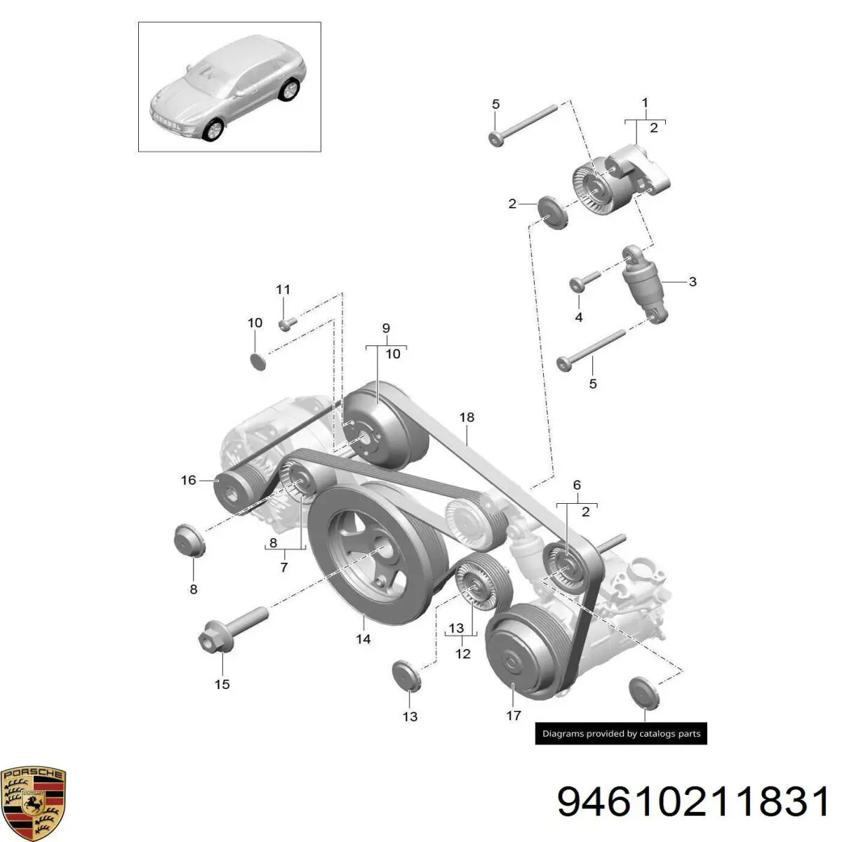 94610211831 Porsche 