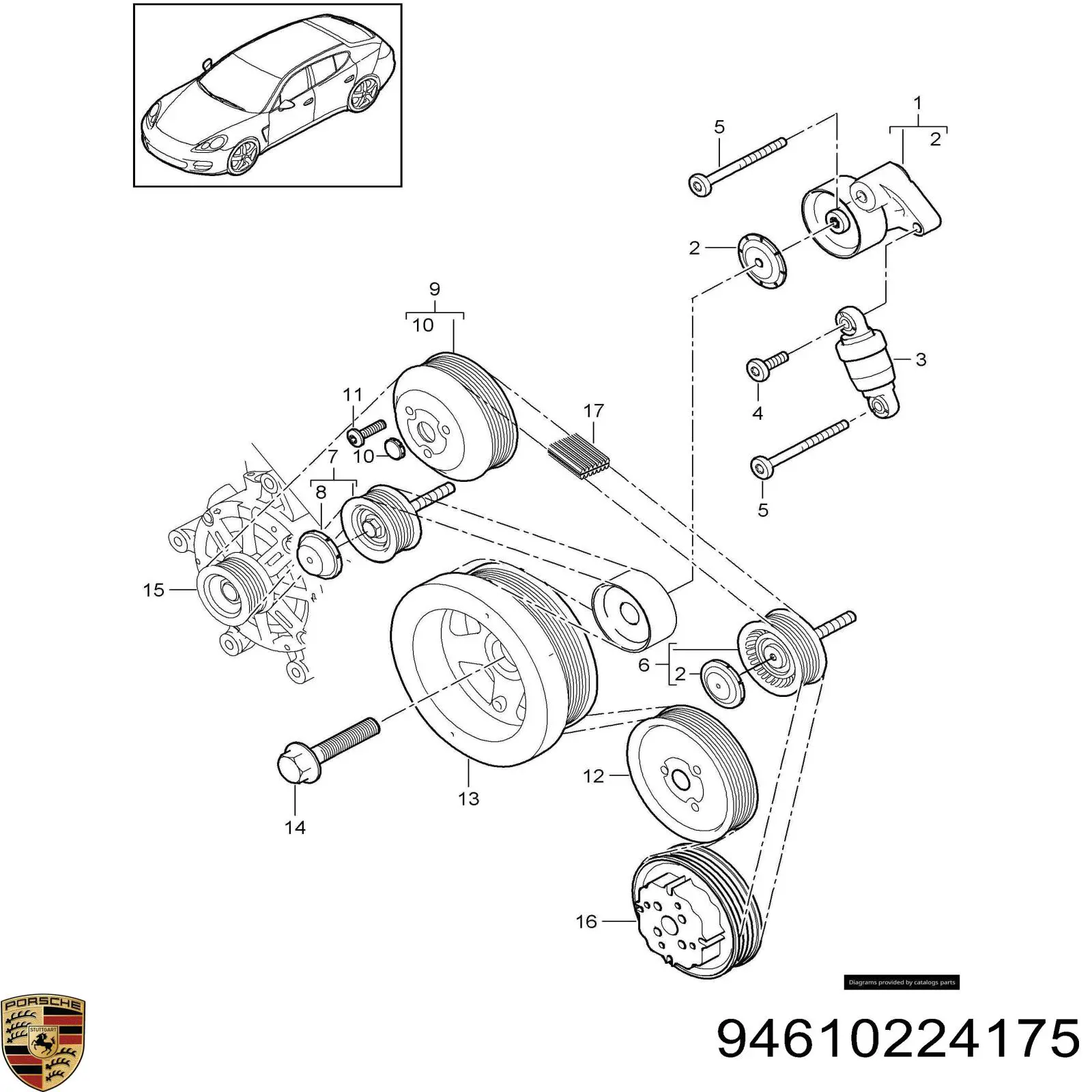  94610224175 Porsche