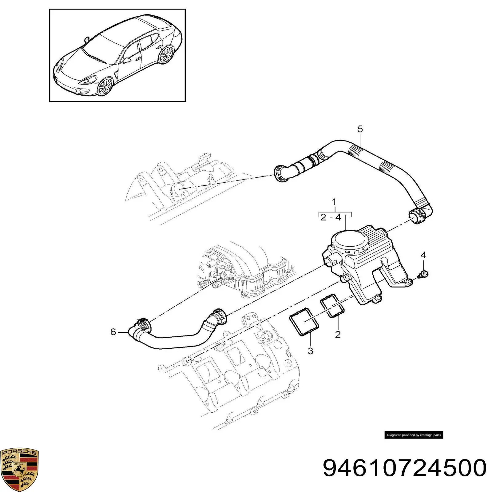  Porsche 94610724500 ціна, від 57.74 USD