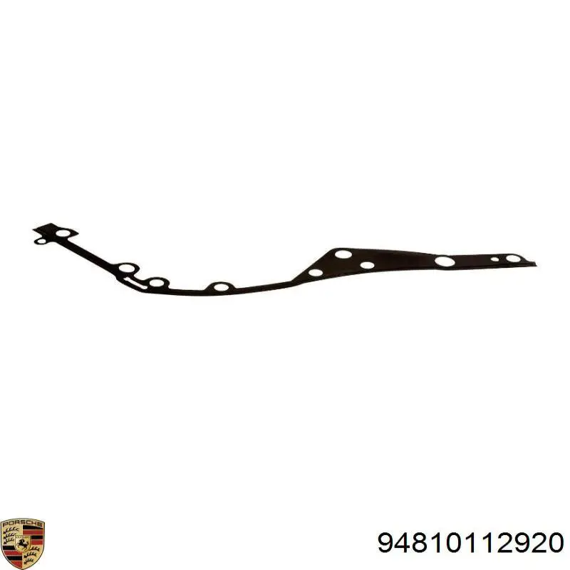 94810112920 Porsche прокладка передньої кришки двигуна, ліва