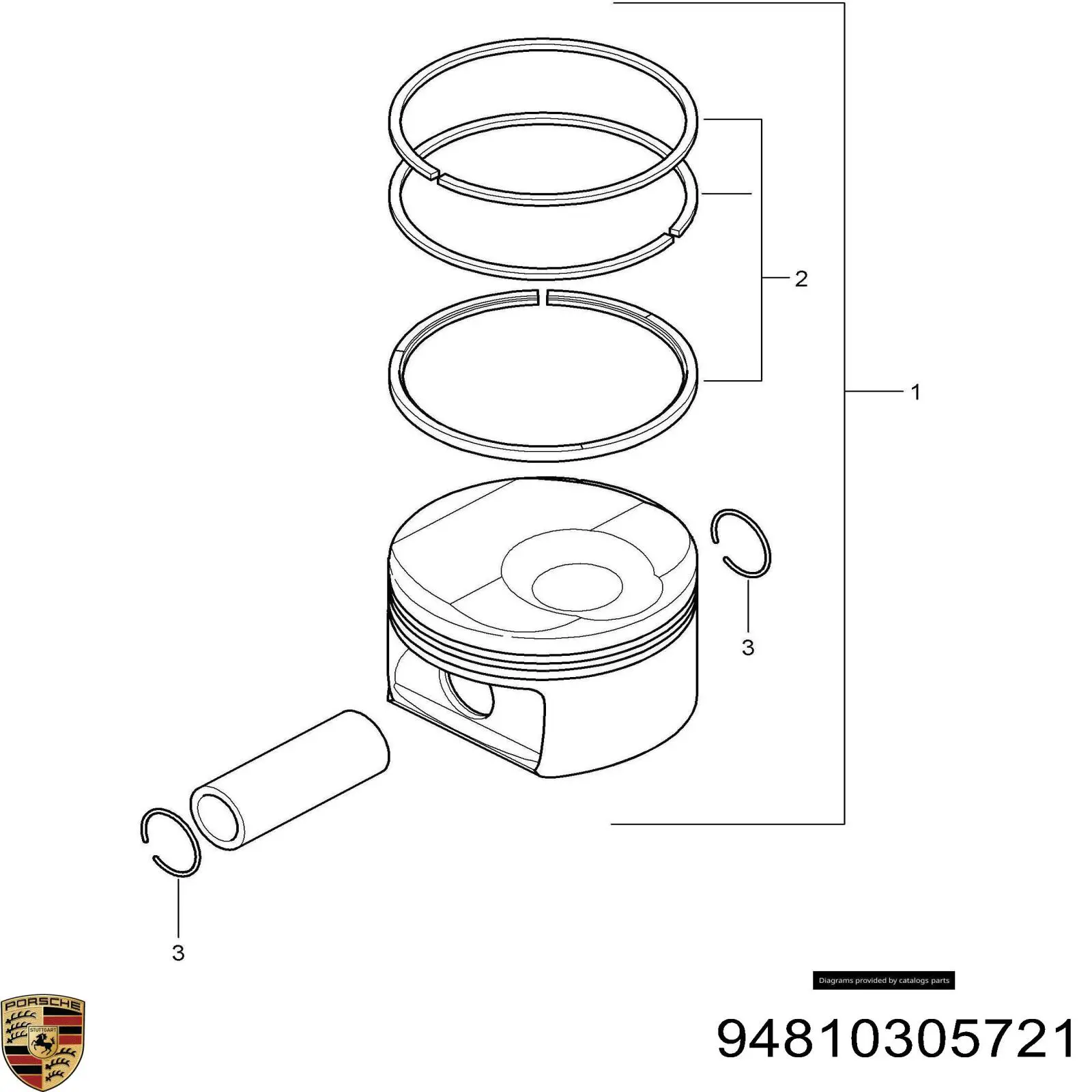 94810305721 Porsche 