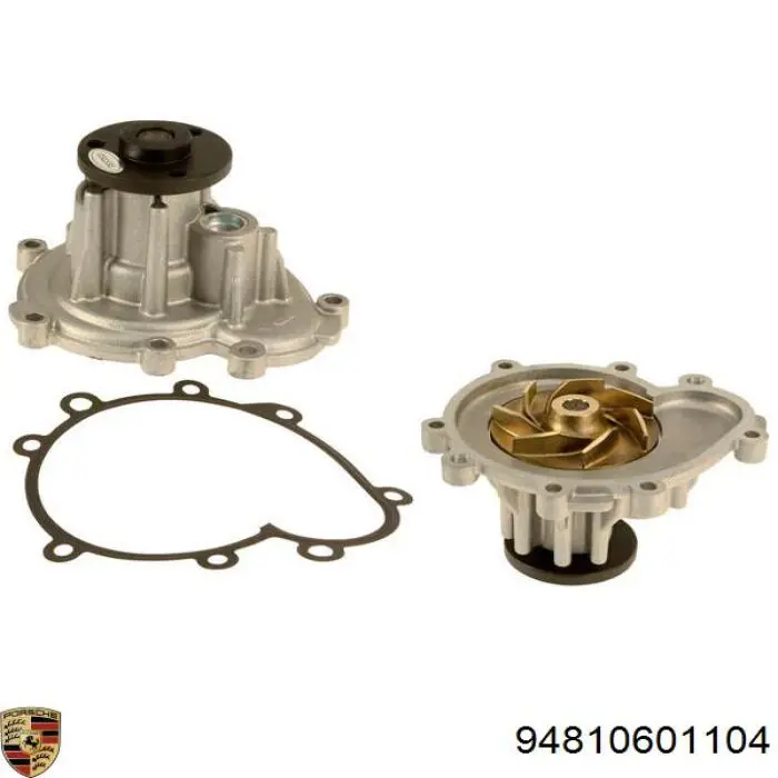 94810601104 Porsche Насос охолодження
