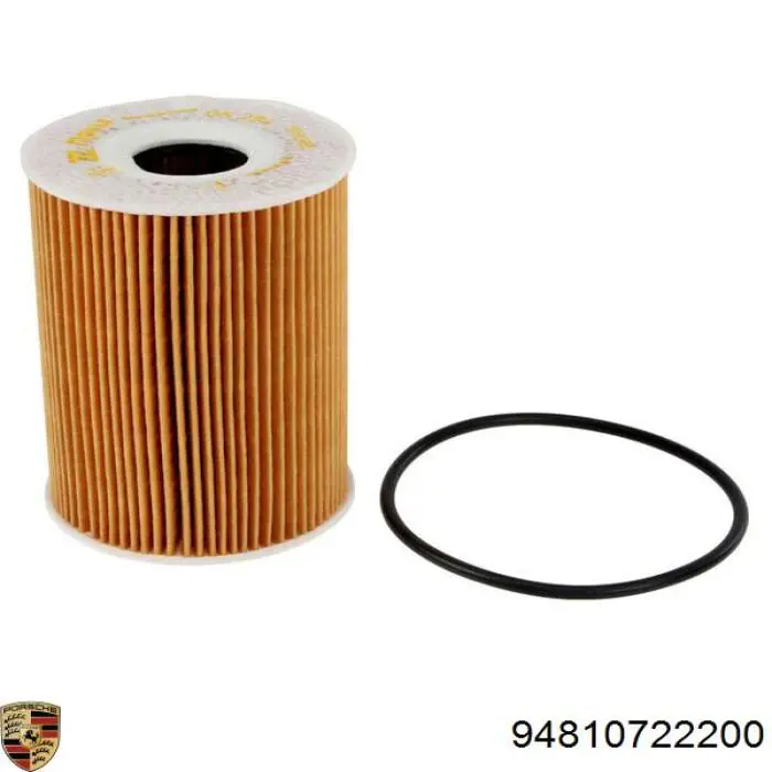Масляний фільтр двигуна Porsche 94810722200 ціна, від 15.36 USD