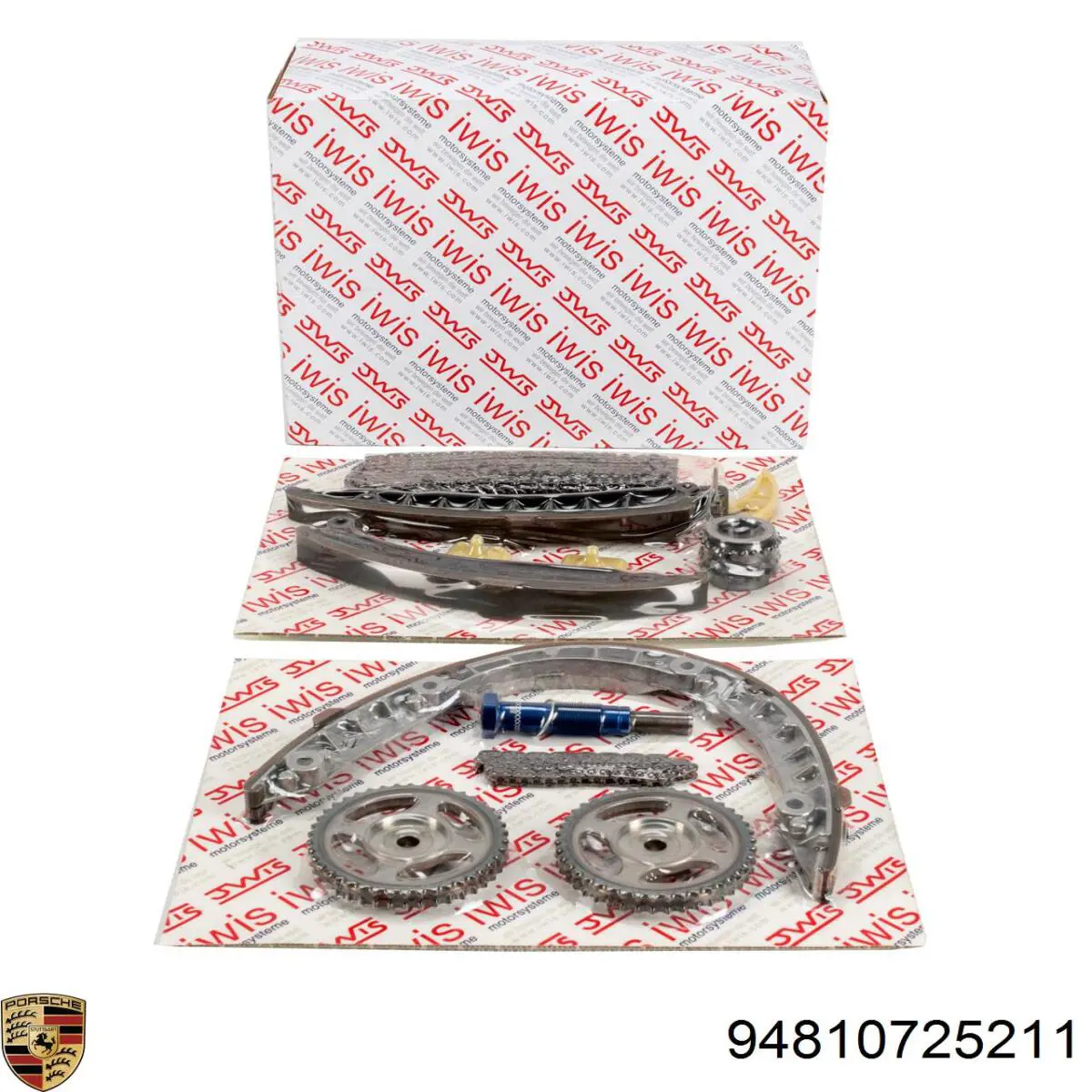 Ланцюг приводу масляного насоса Porsche 94810725211 ціна, від 37.46 USD
