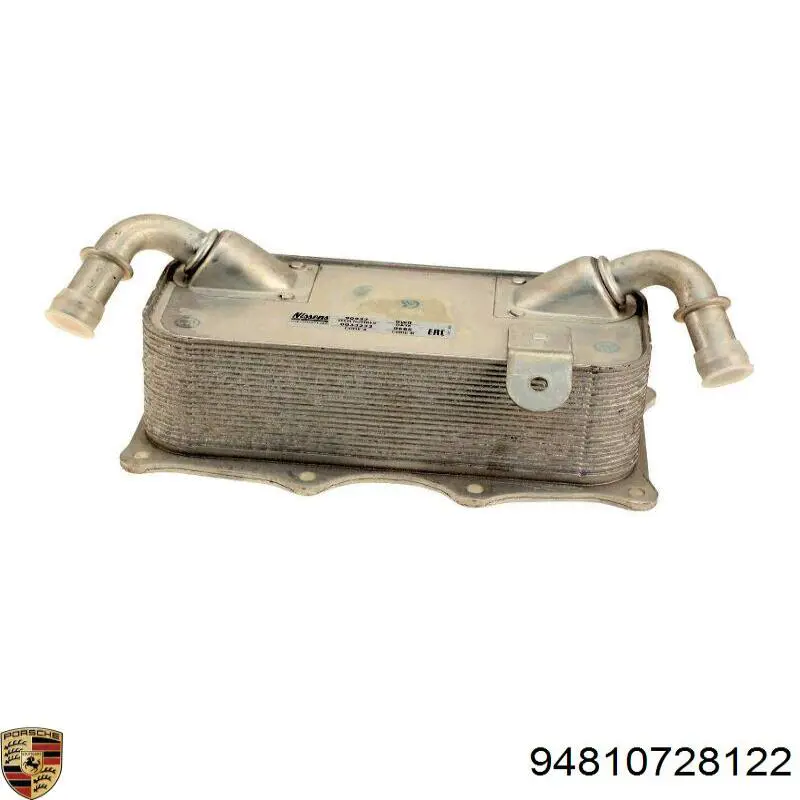 Купити 94810728122 Porsche Радіатор масляний (холодильник), під фільтром
