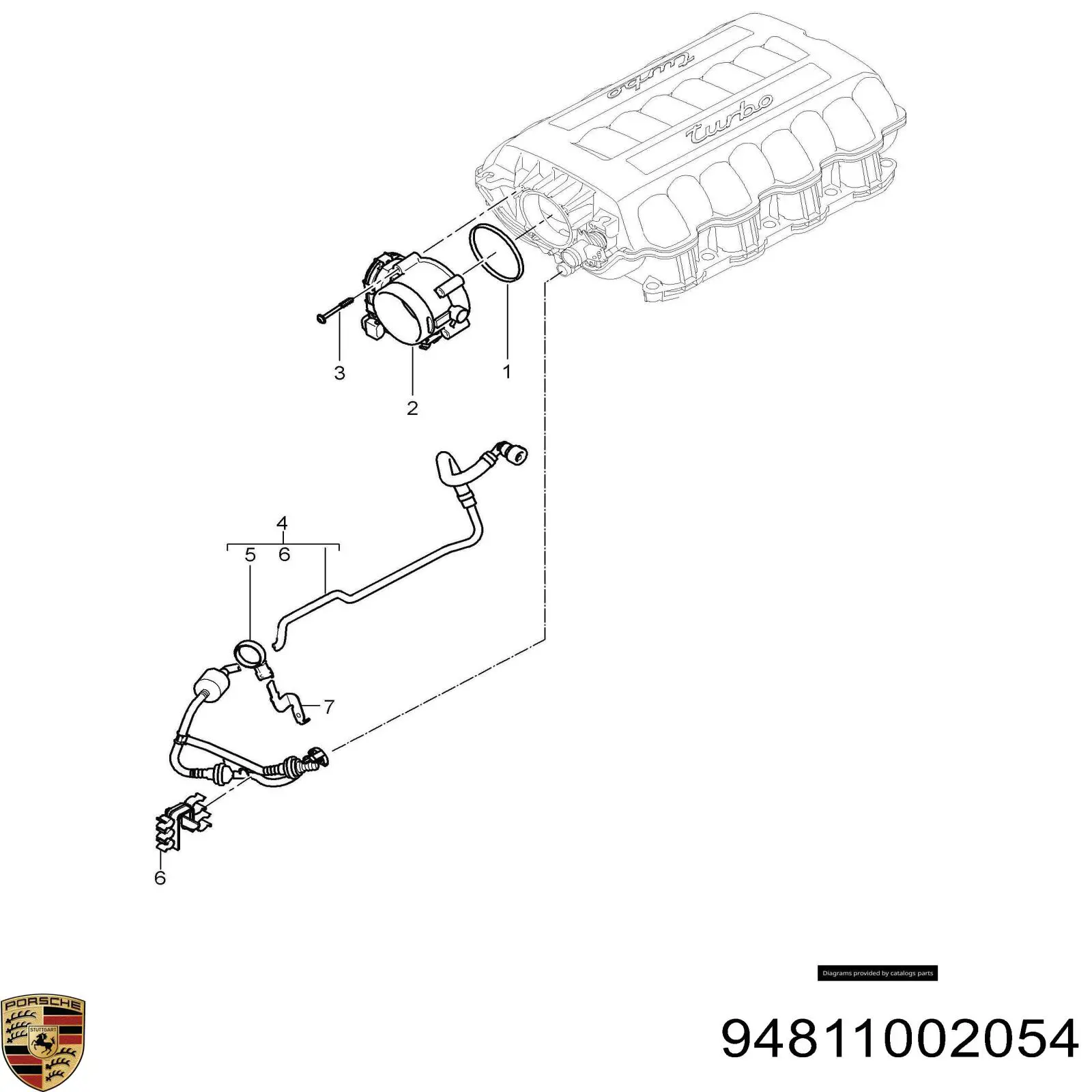 94811002054 Porsche 