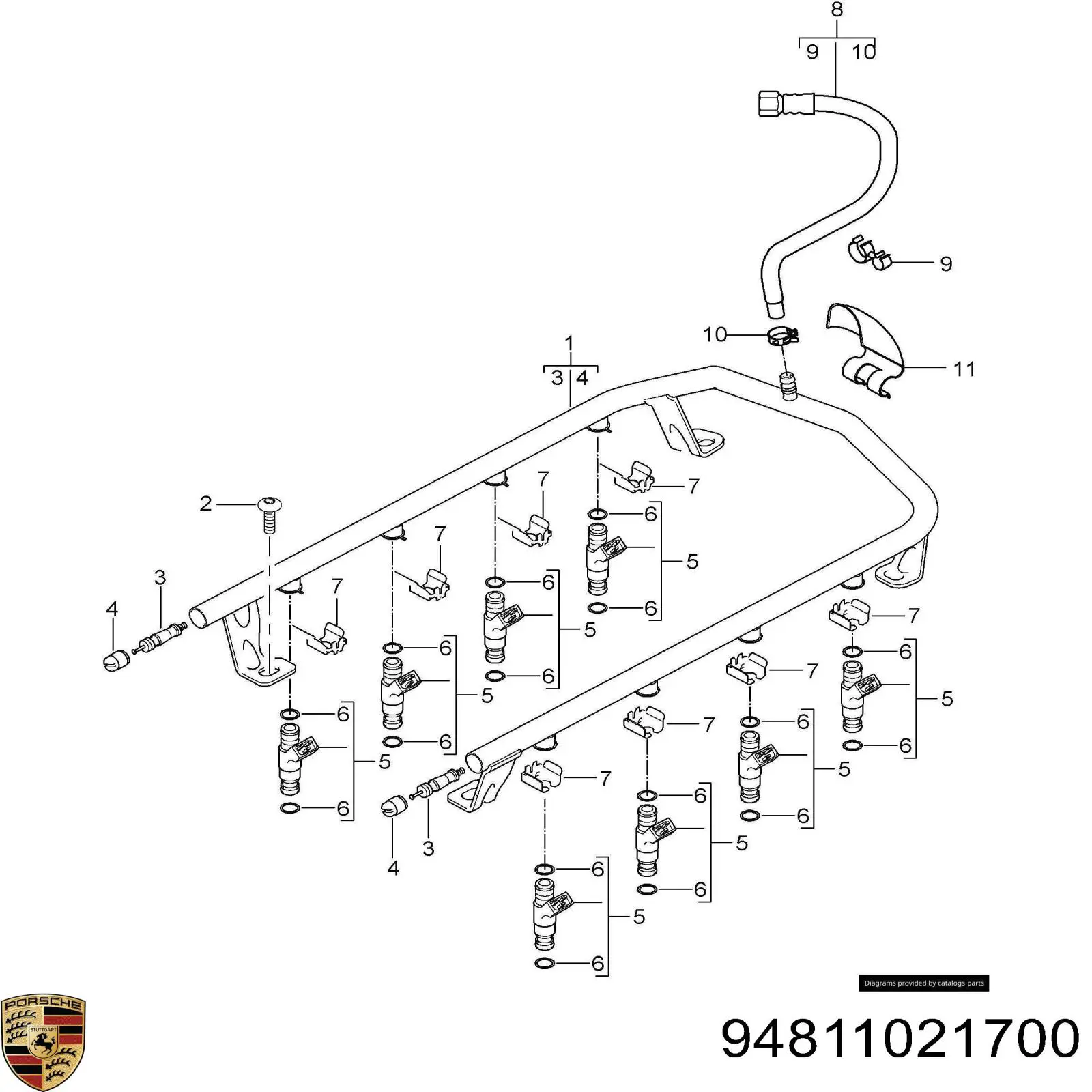 94811021700 Porsche 