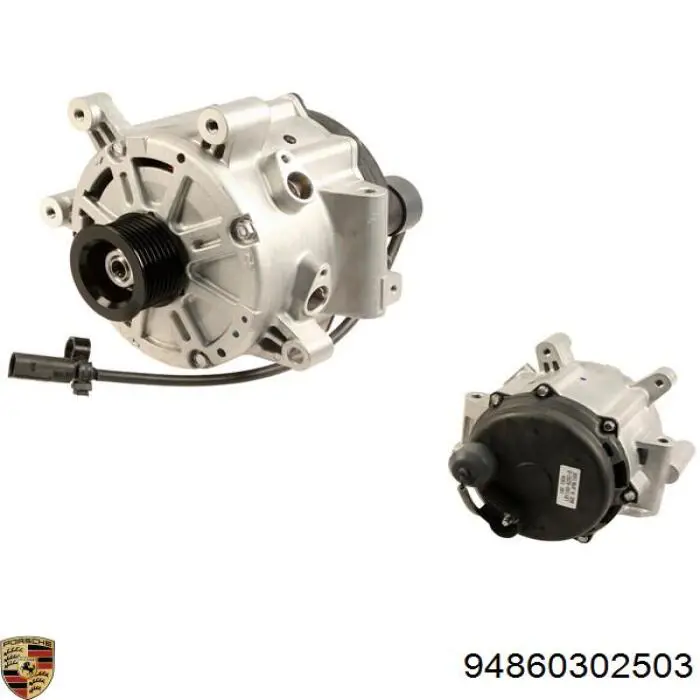 Генератор Porsche 94860302503 ціна, від 224.75 USD