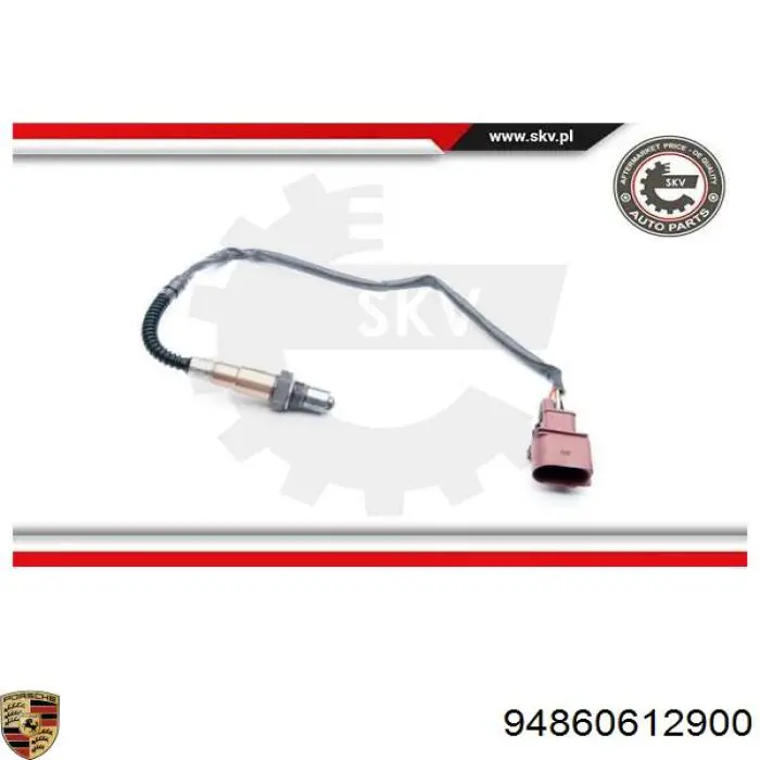 Купити 258007158 Bosch Лямбда-зонд, датчик кисню до каталізатора, лівий