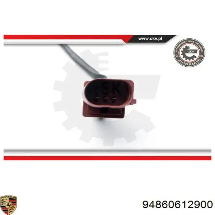 258007158 Bosch Лямбдазонд, датчик кисню до каталізатора, лівий