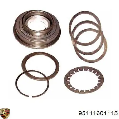 Зчеплення Porsche 95111601118 ціна, від 1908.24 USD