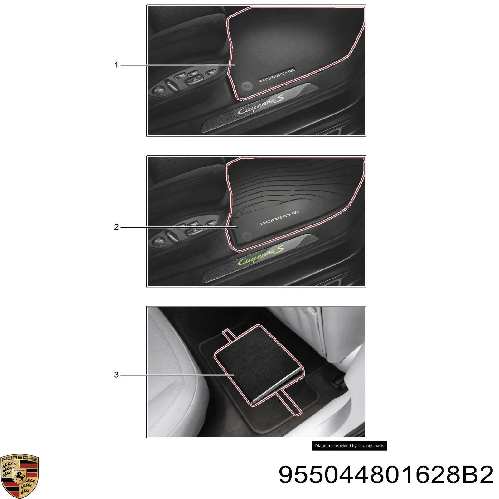  955044800628B2 Porsche