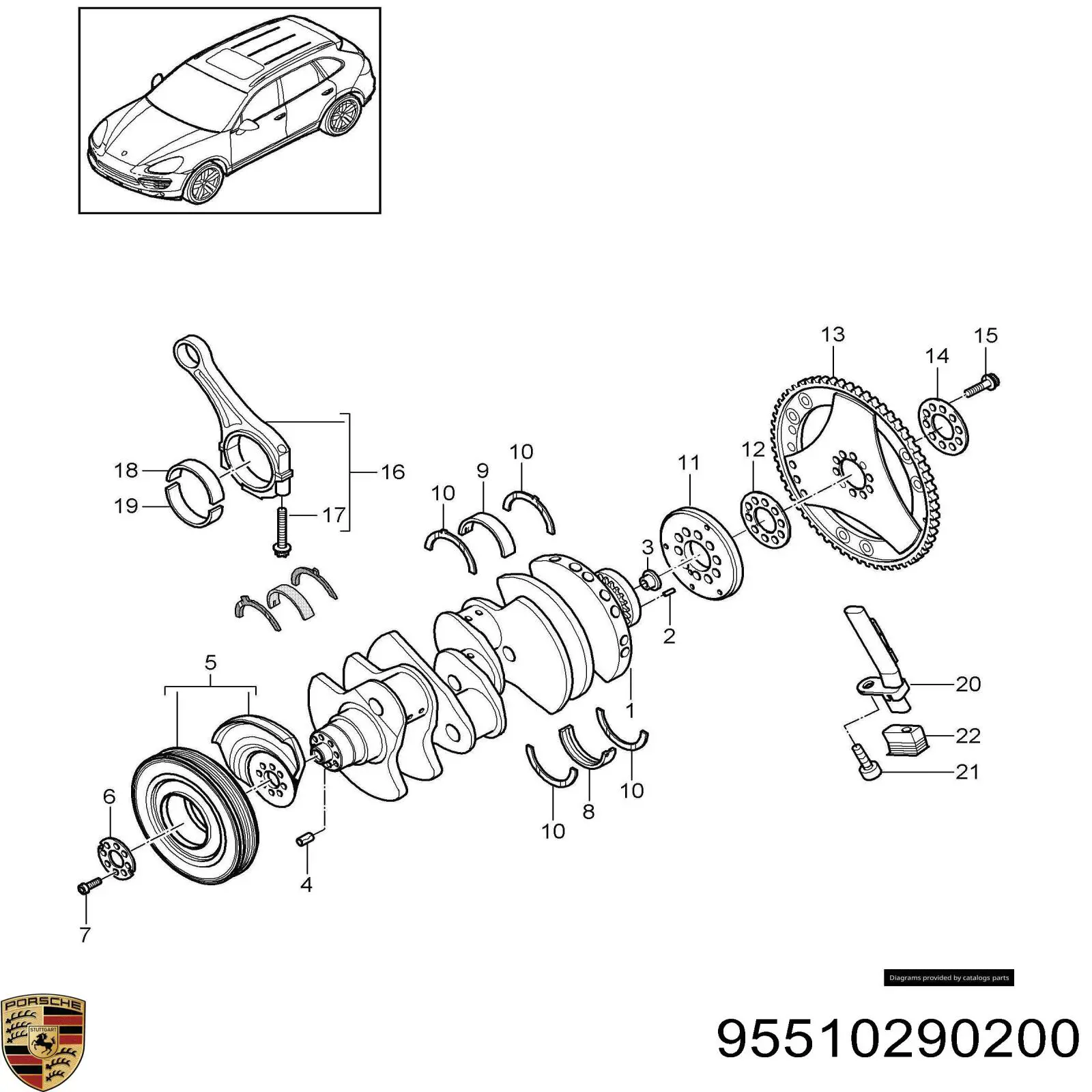  95510290200 Porsche