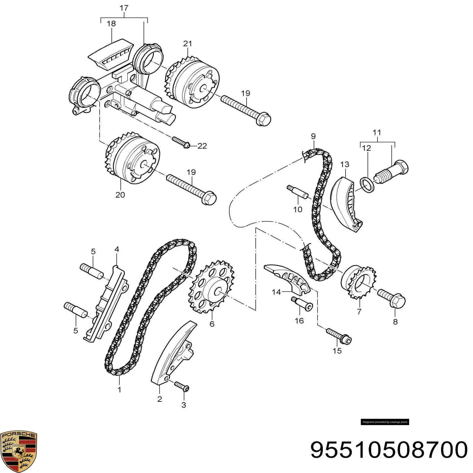  95510508700 Porsche