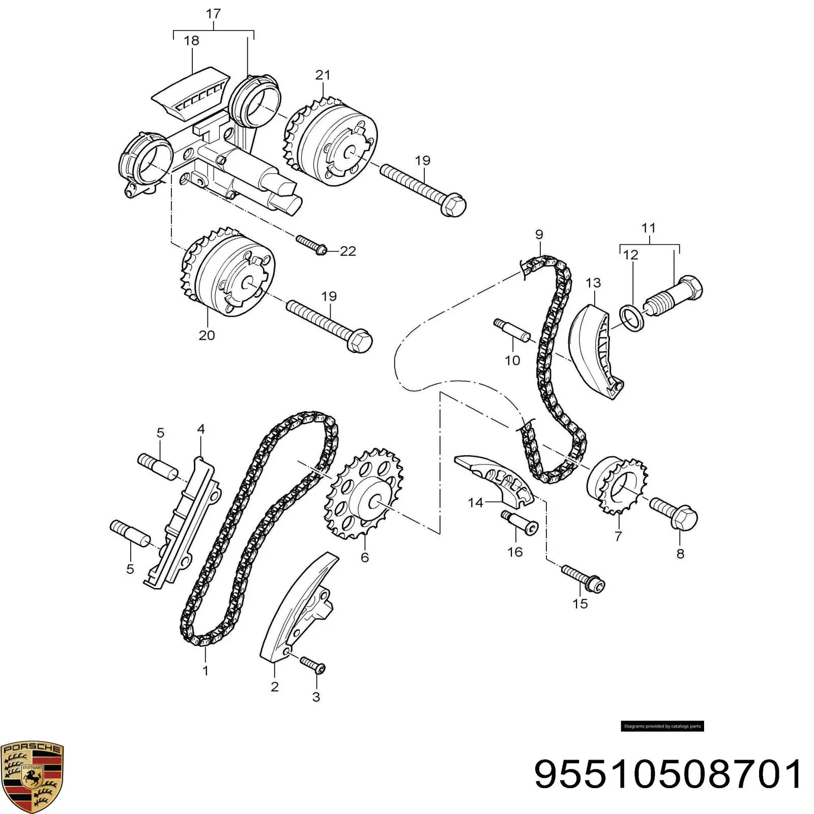 95510508701 Porsche 