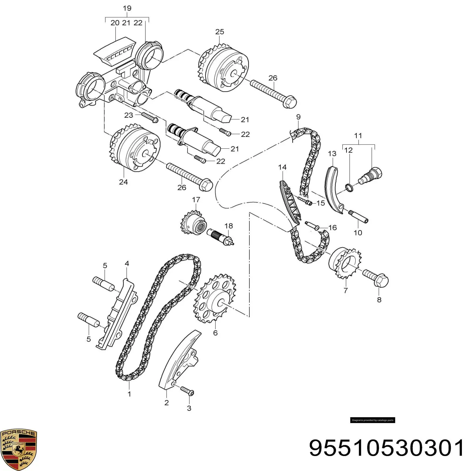 95510530301 Porsche 