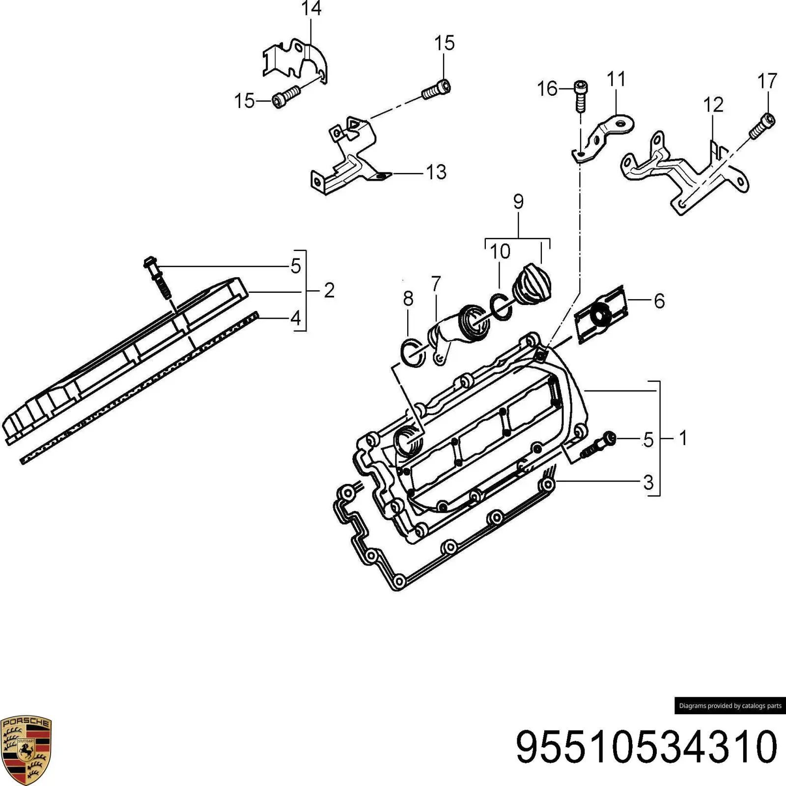 95510534310 Porsche 