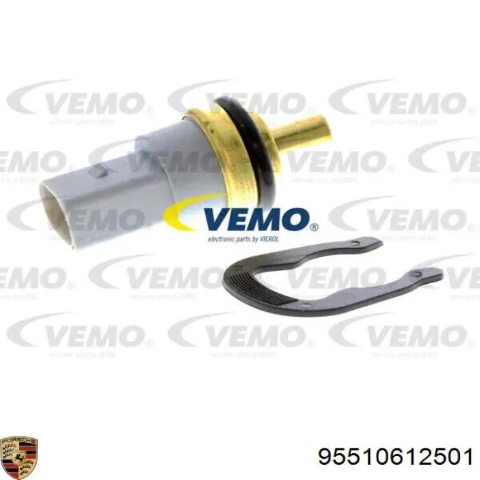 Купити 95510612501 Porsche Датчик температури охолоджуючої рідини