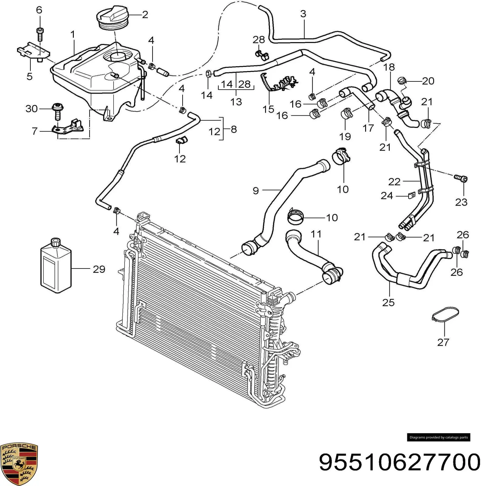95510627700 Porsche 