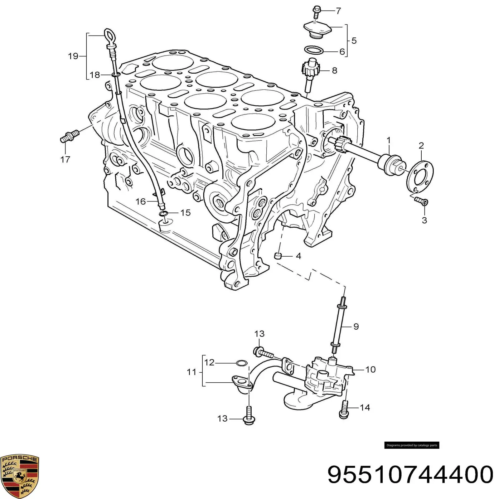 95510744400 Porsche 