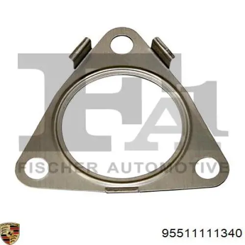 Прокладка прийомної труби глушника Porsche 95511111340 ціна, від 6.59 USD