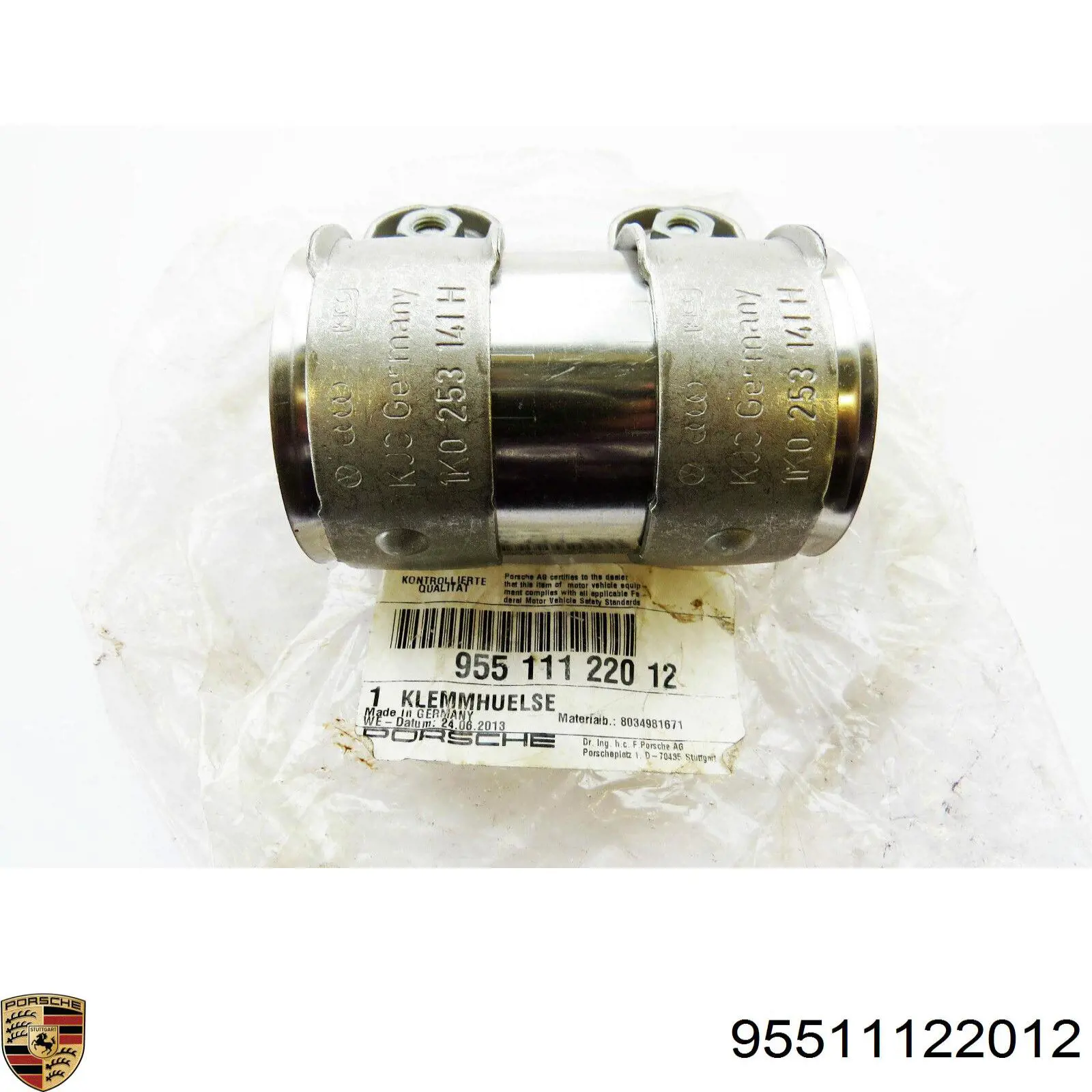 Кріплення глушника переднє Porsche 95511122012 ціна, від 83.35 USD