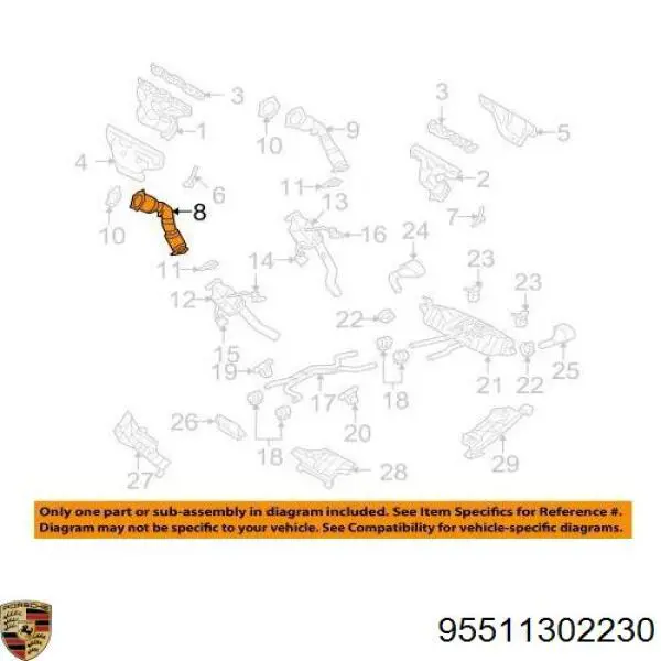  Porsche 95511302230 ціна, від 177.97 USD